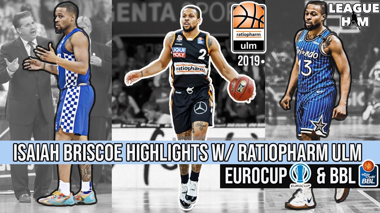 Isaiah Briscoe Full Highlights w/ Ratiopharm Ulm | 2019 German BBL + EuroCup