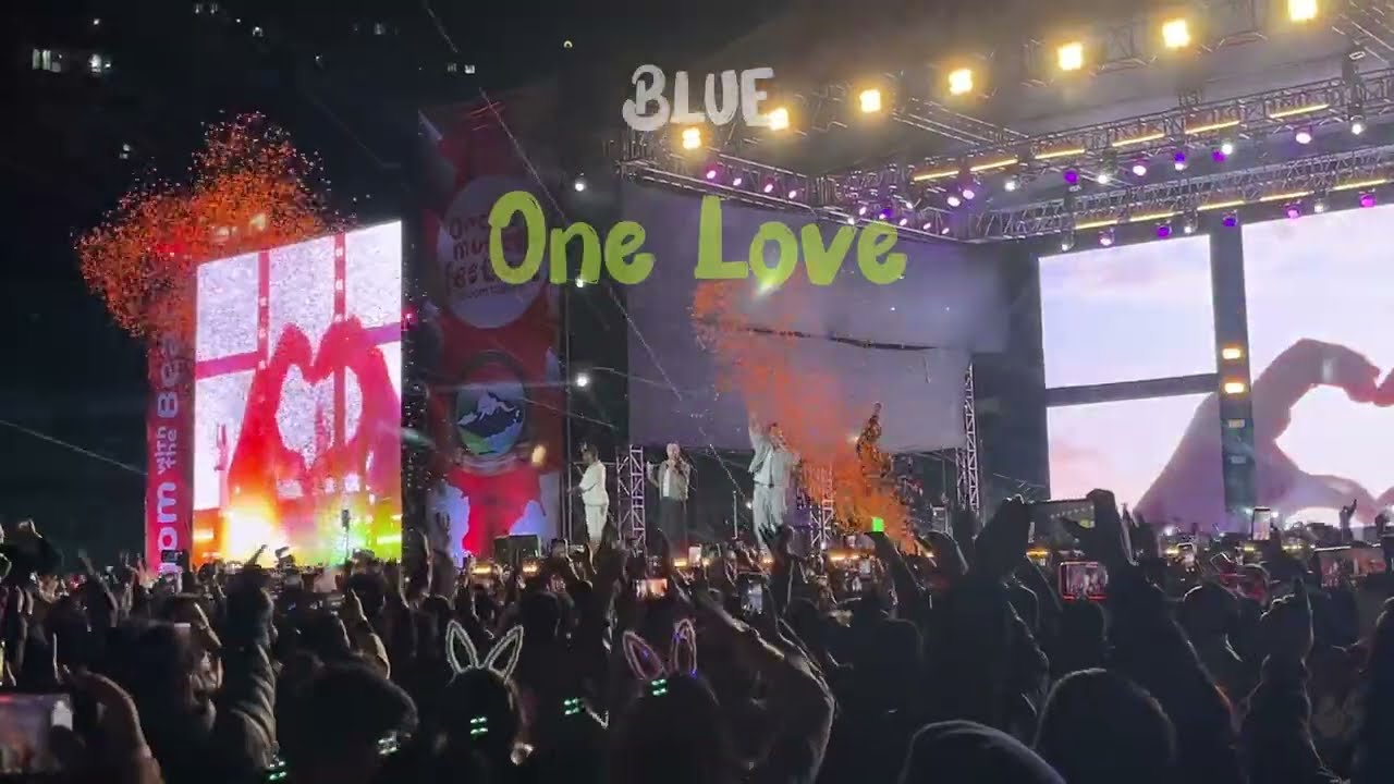 Blue - One Love performance first in sikkim | ORCHID MUSIC FESTIVAL 2025 