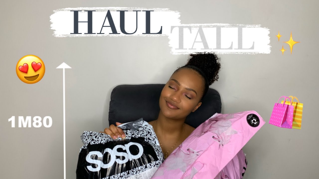JE TESTE LES GAMMES TALL DE VOS MARQUES (ASOS, PLT, BOOHOO) | TRY ON HAUL ✨