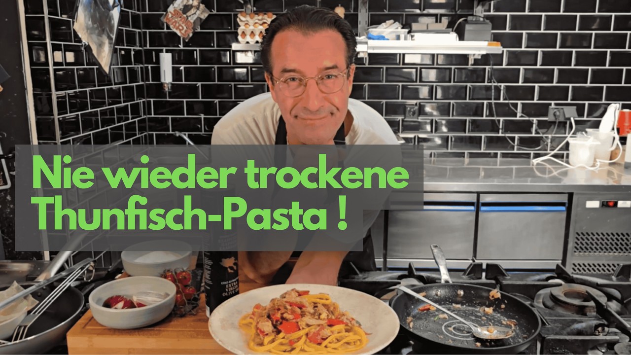 Thunfischsoße mit Pasta – saftig, aromatisch & ganz ohne trockenes Anbraten!