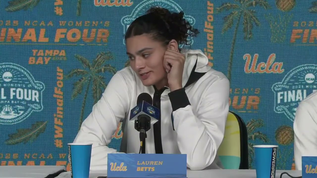 UCLA Final Four Postgame Press Conference - 2025 NCAA Tournament