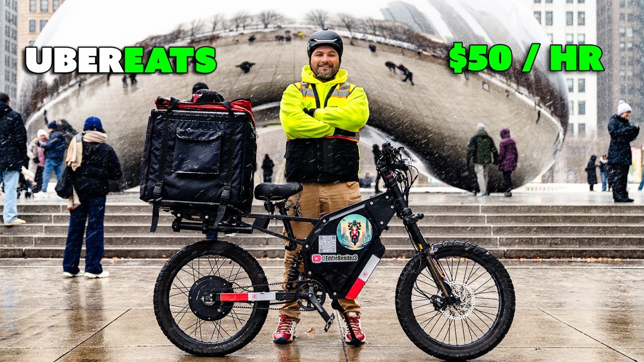 Я заработал 150 долларов за 3 часа, работая в Uber Eats в Чикаго (я даже не планировал этого).