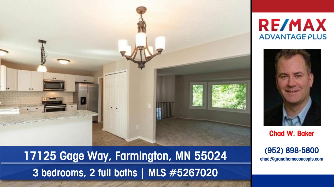 Homes for sale 17125 Gage Way Farmington MN 55024 RE/MAX Advantage Plus