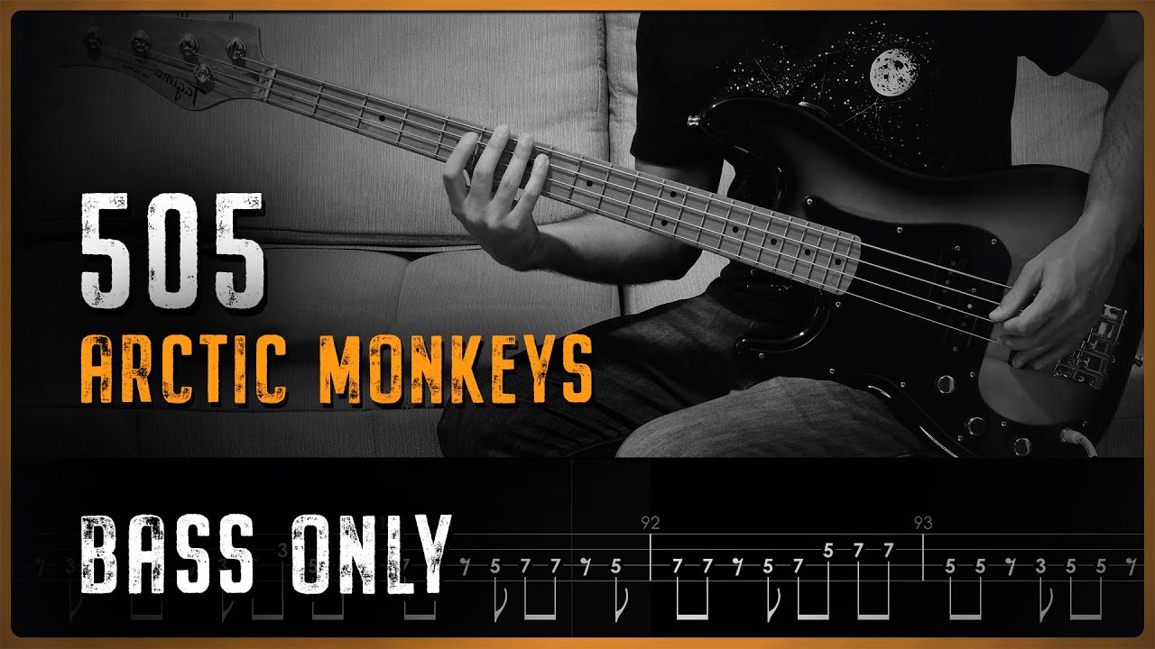ARCTIC MONKEYS - 505 | Bass Only and TABS on Screen