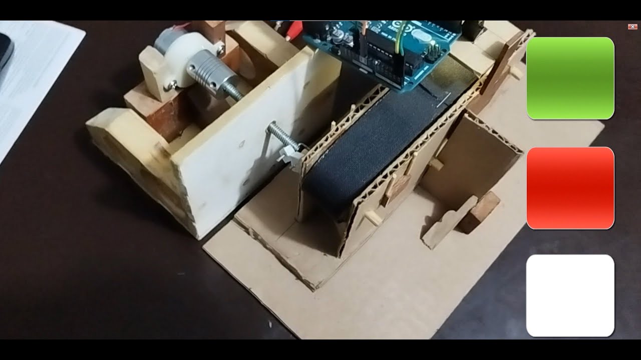 Proyecto Banda Transportadora con Sensor de colores VEML6040