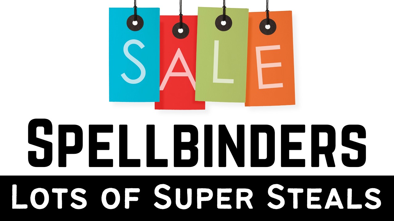 Must See! SUPER STEALS & DEALS SALE at Spellbinders | #papercraft #cardmaking