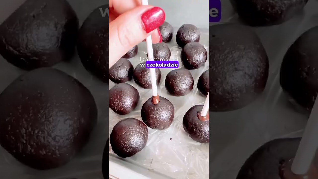 Przepis na cakepops 😍 Prepis znajdziesz w opisie lub komentarzu