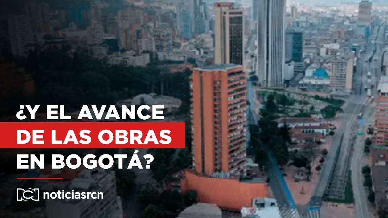 Alcalde Galán responde cómo va el avance de las obras en Bogotá