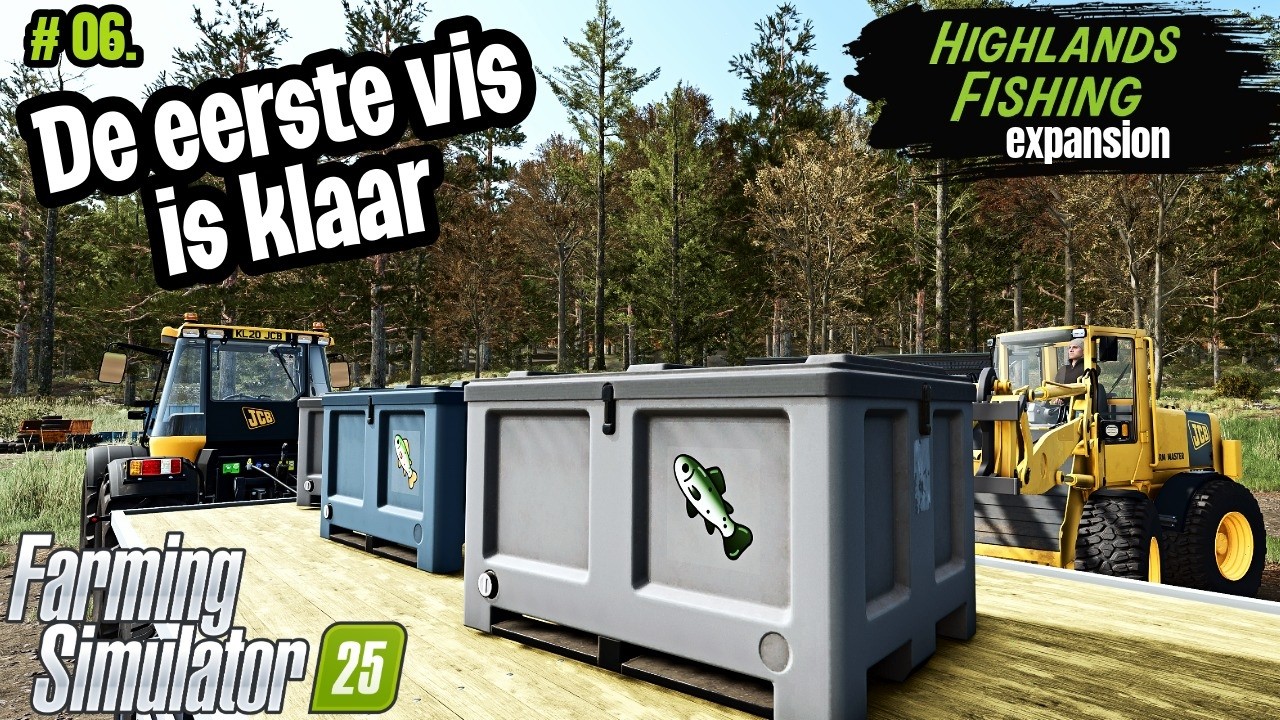 DE EERSTE VIS IS KLAAR  | Kinlaig | 6 | Highlands Fishing Expansion | FS25  NL/ENG  