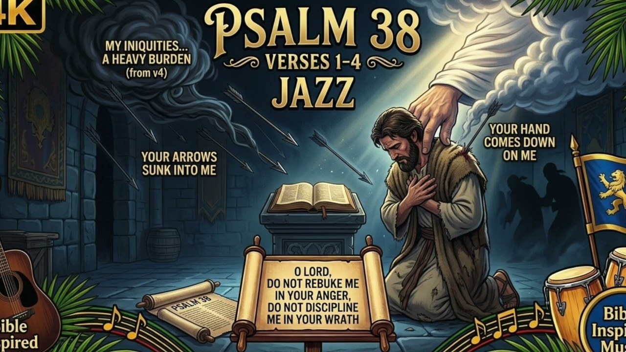 Psalm 38:1-4 (The Arrows of the Lord) [Jazz Version] | Bible Inspired Music