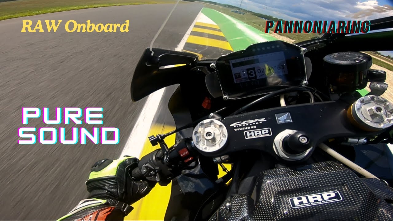 RAW POV Onboard CBR 1000 RR-R Pannoniaring