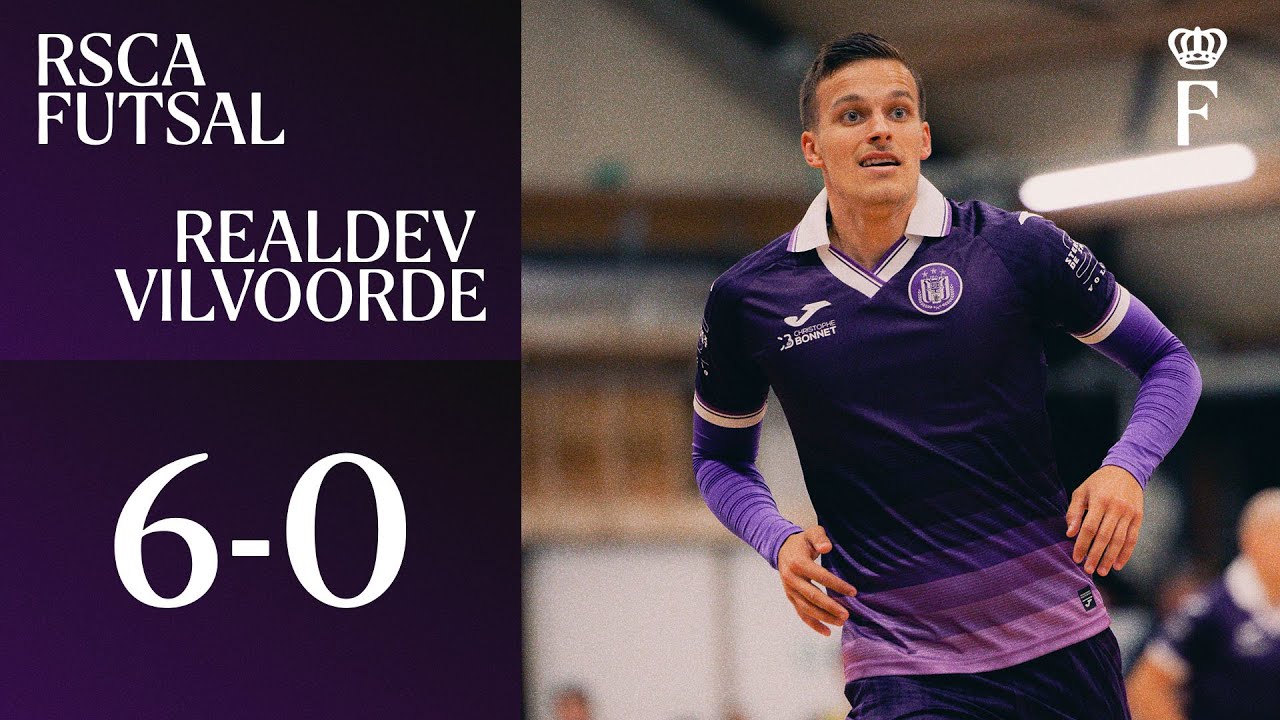 HIGHLIGHTS Belgian Futsal League: RSCA Futsal - Realdev Vilvoorde | 2025-2026
