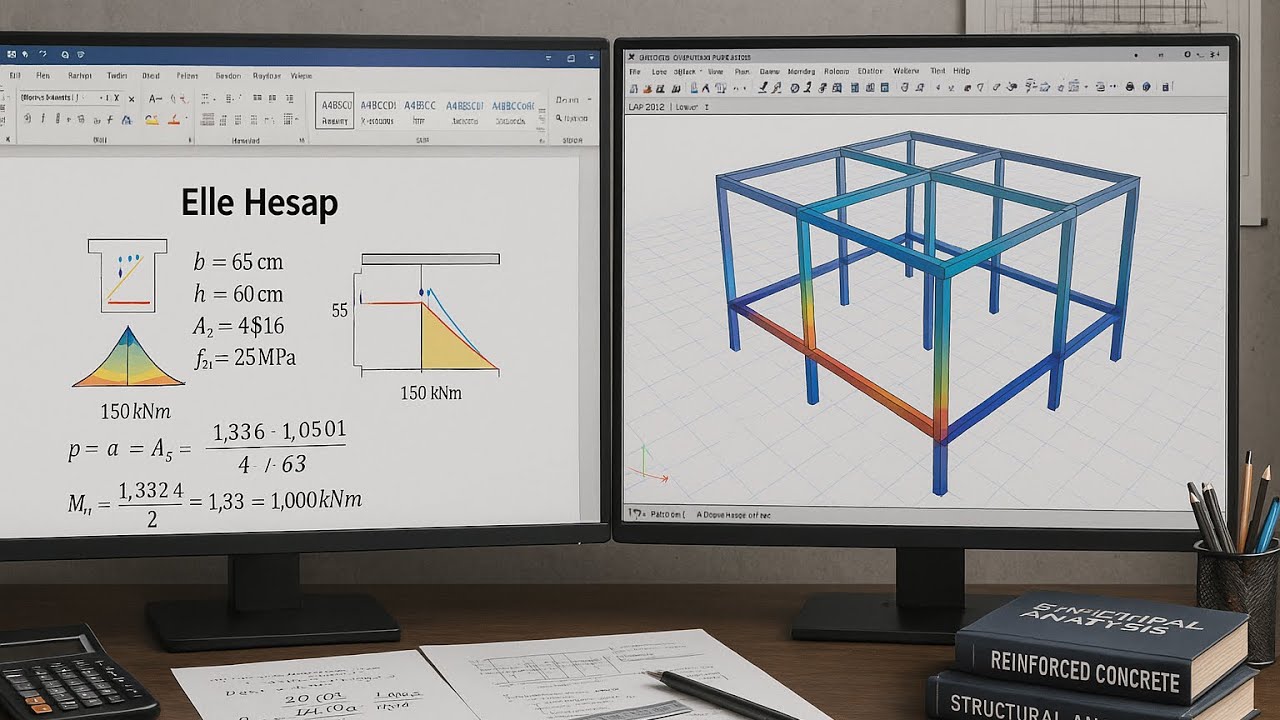 Betonarme Proje 30 (SAP2000 vs Analitik 8)