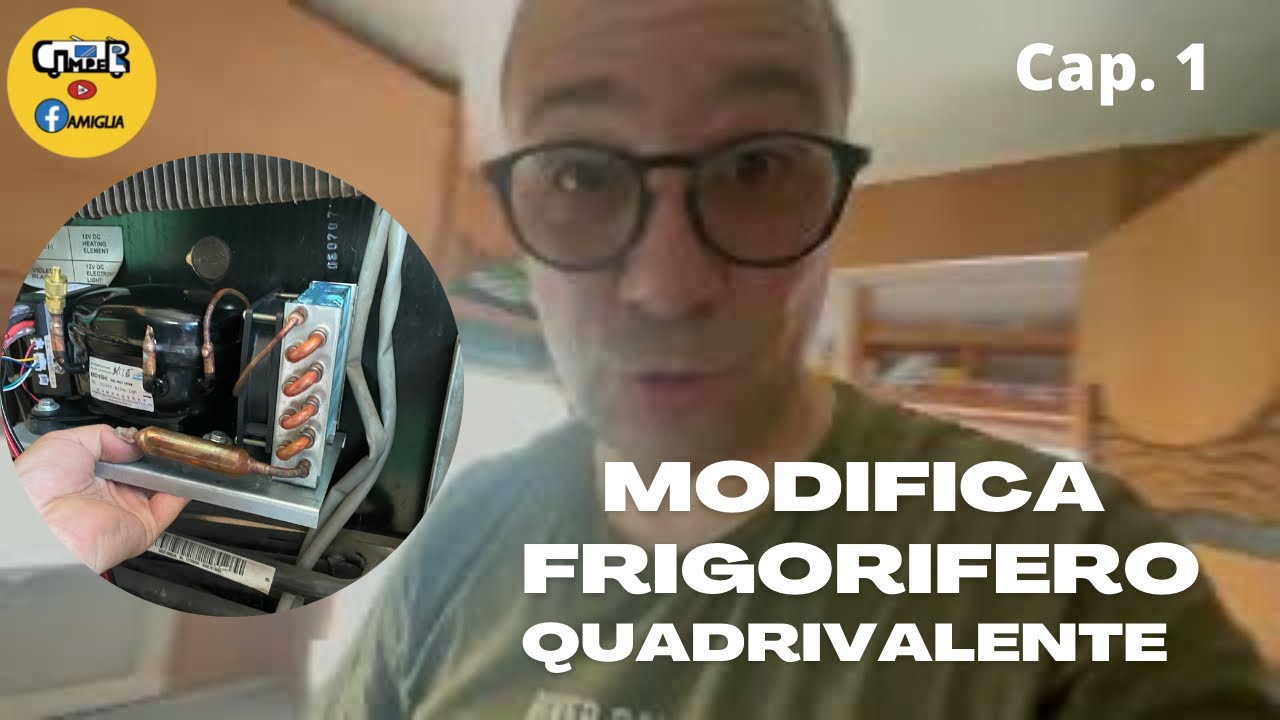 Come rendere il frigorifero del tuo camper Quadrivalente con un compressore 12v