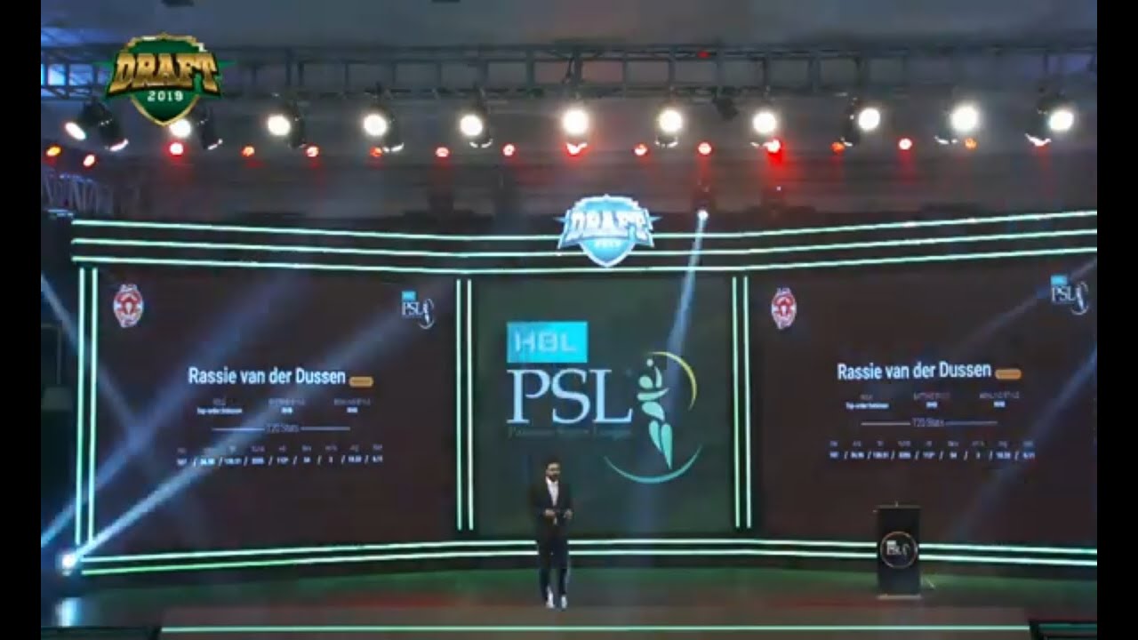 How to watch psl draft 2020 live on YouTube  