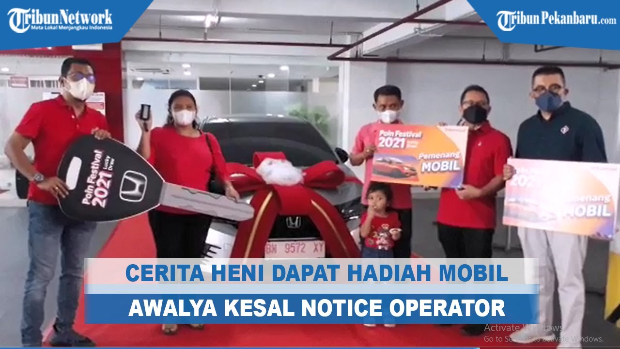 Cerita Heni Febry Dapat Hadiah Mobil Gara gara Nukar Poin Telkomsel