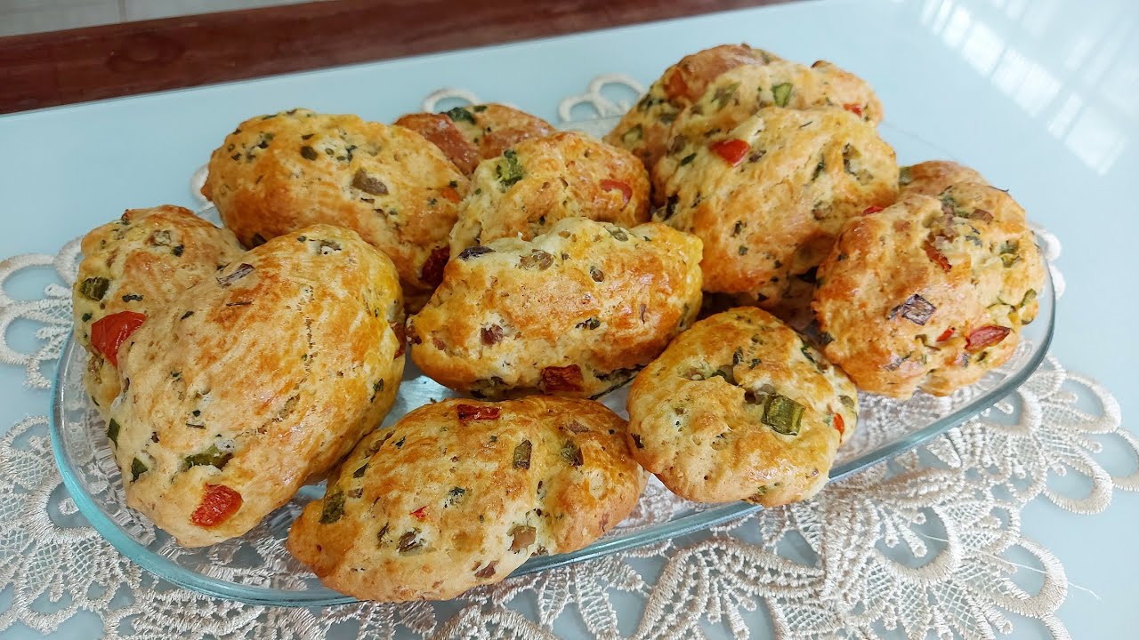 Pãozinho Salgado de Lanche (não precisa sovar nem crescer!)