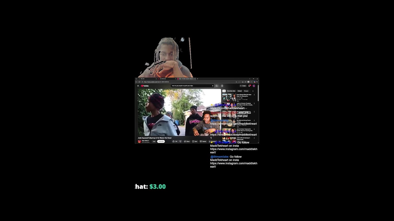 Reacting to videos in silent (Portrait)