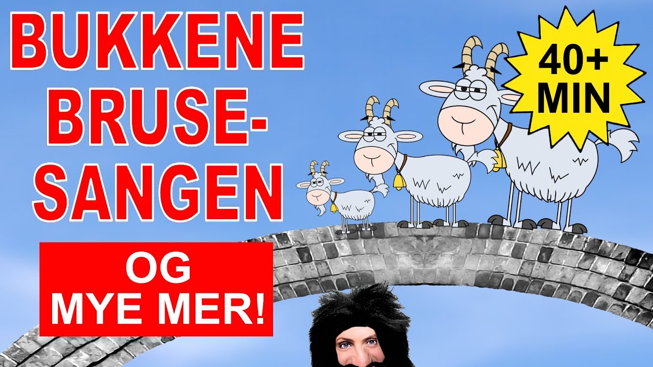 Barnesanger på norsk - Bukkene Bruse og mye mer | 40+ min.