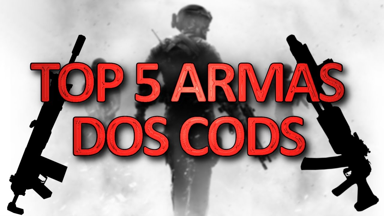 TOP 5 armas favoritas de todos Call of Duty
