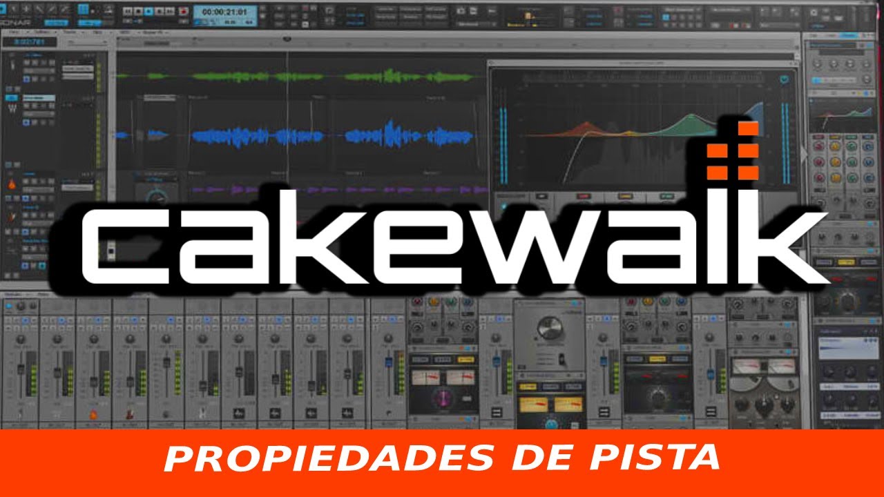 Tutorial Completo Cakewalk en español 2023  - Capitulo 38 Propiedades de Pista