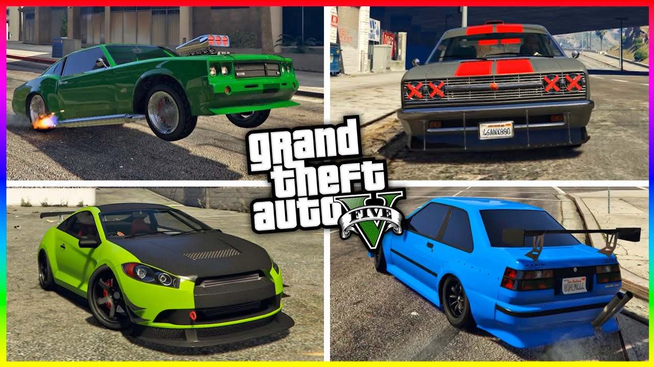 TOP 10 COCHES MÁS TUNEABLES de GTA 5 MODO HISTORIA