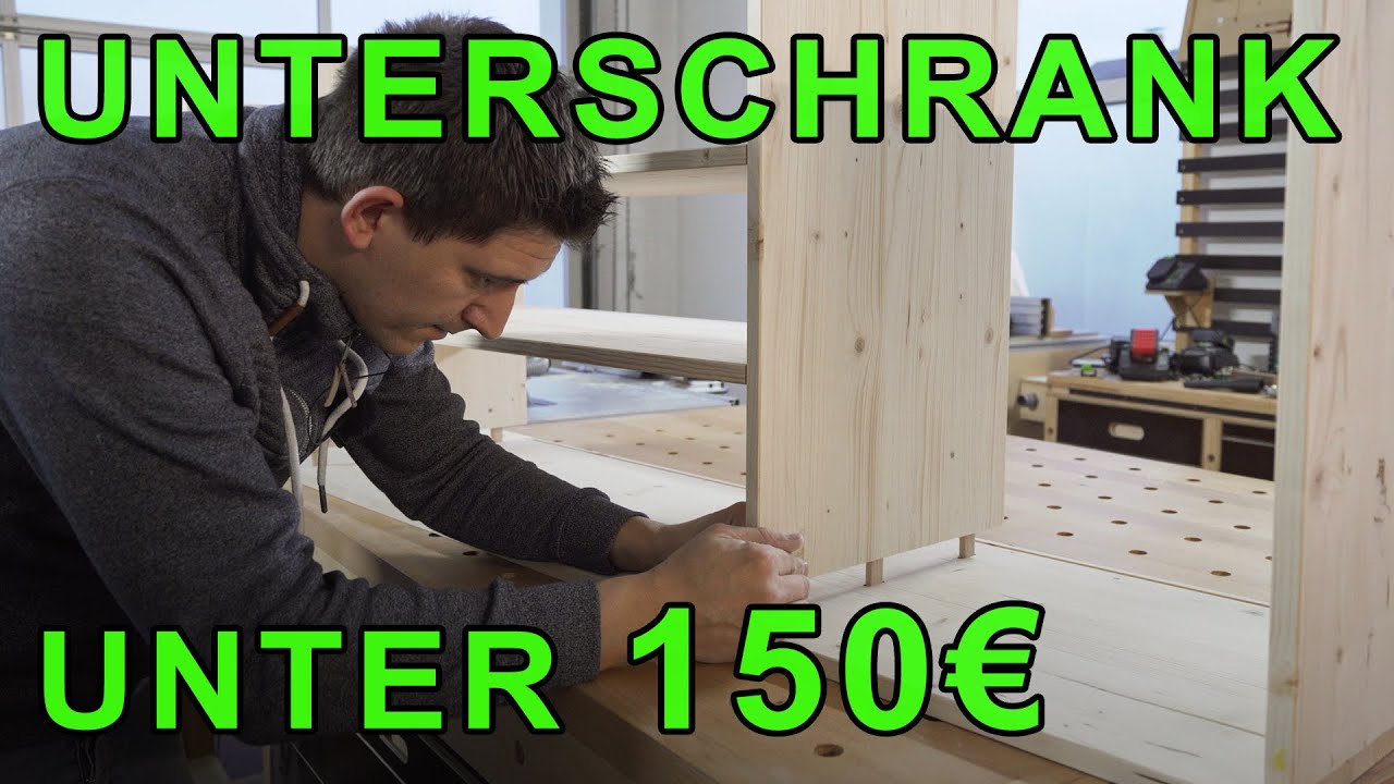 Unterschrank bauen | Von der Planung bis zum fertigen M&ouml;bel!