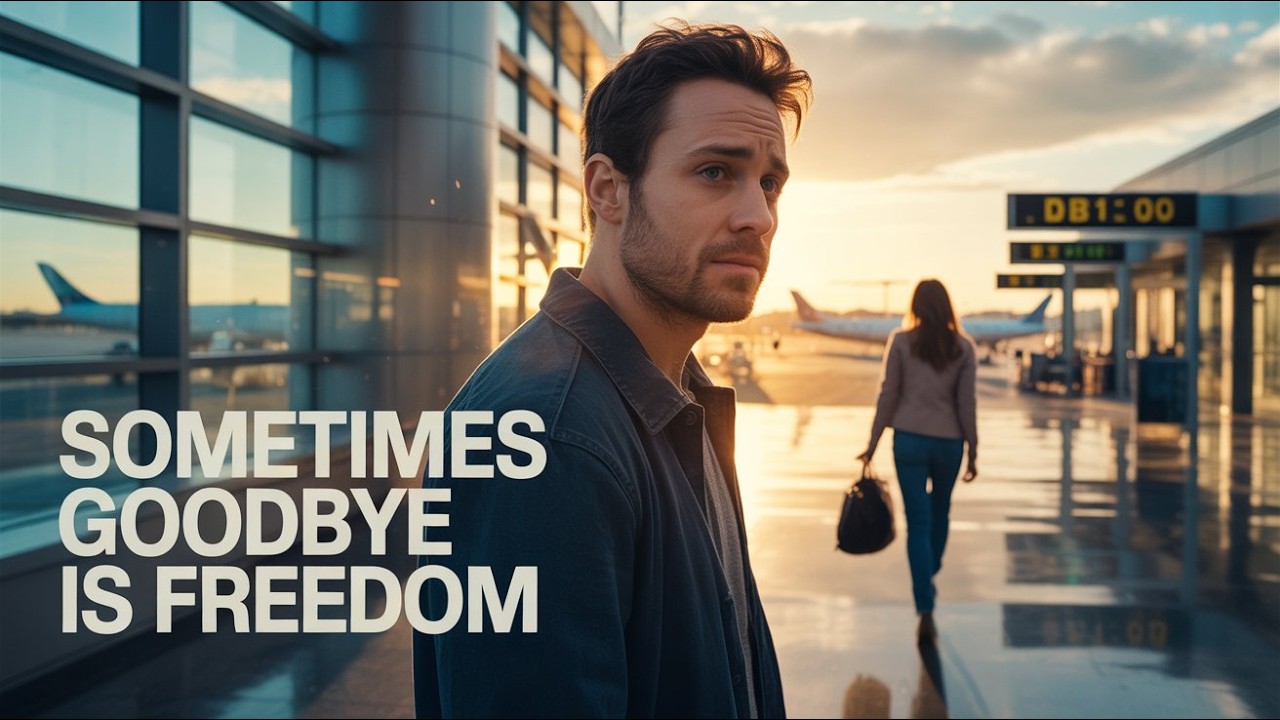 Sometimes Goodbye Is Freedom ✈️ | The Airport Farewell Story That Will Stay With You