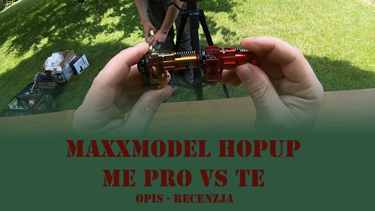 MaxxModel HopUp ME Pro vs TE | Opis | Recenzja