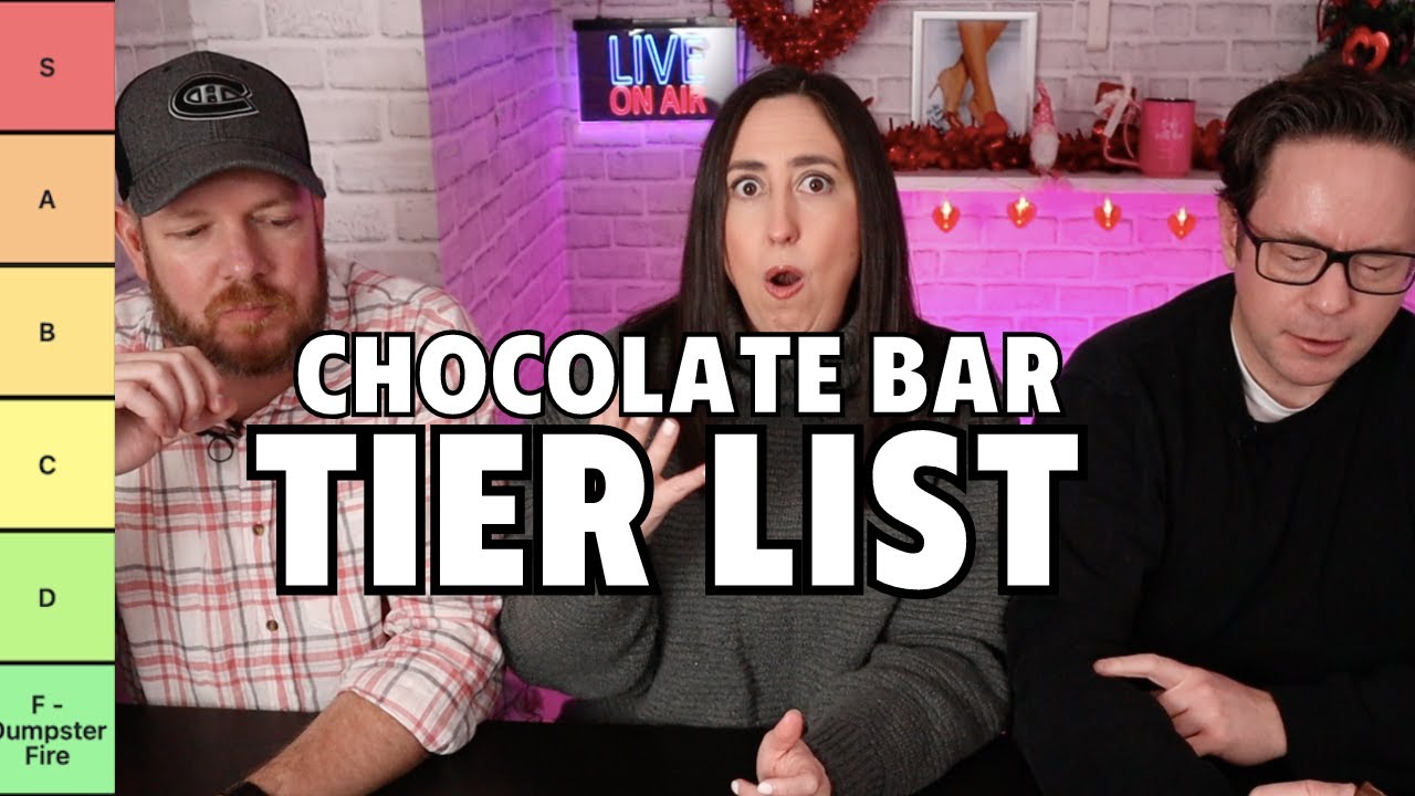 The Ultimate Chocolate Bar Tier List