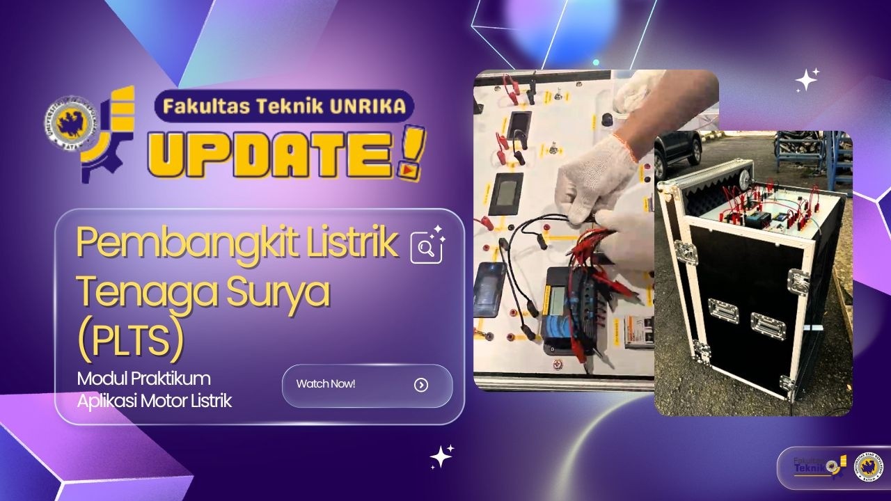 Pembangkit Listrik Tenaga Surya (PLTS) - TEKNOLOGI TEPAT GUNA PRODI TEKNIK ELEKTRO UNRIKA BATAM