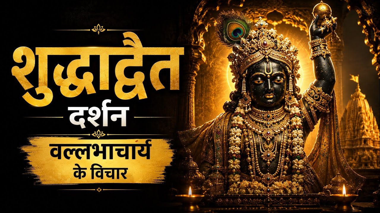 शुद्धाद्वैत दर्शन: वल्लभाचार्य के विचार | Teachings of Vallabhacharya Explained