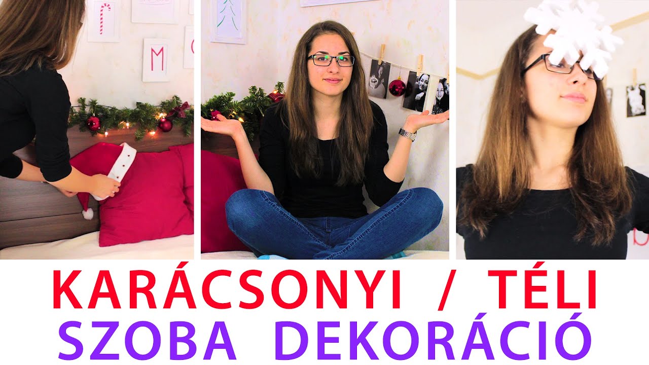 Karácsonyi / Téli  Szoba Dekoráció