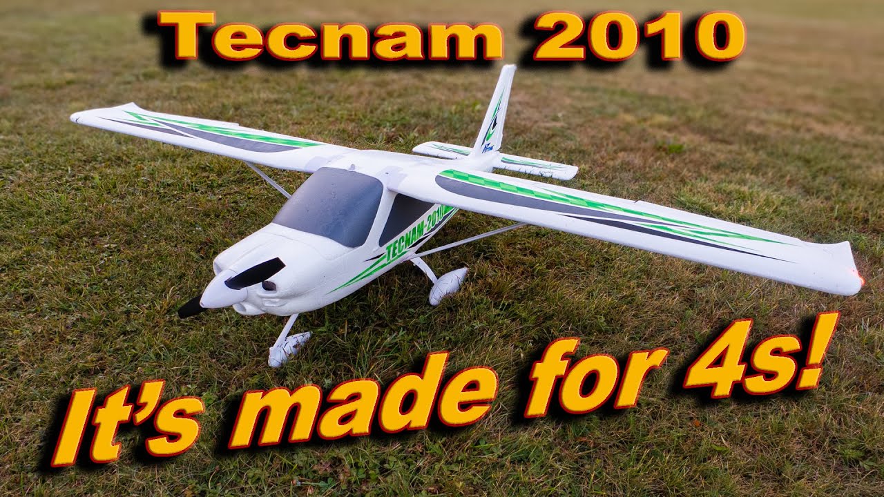 Arrows RC Tecnam 2010 It's made for 4s batteries!