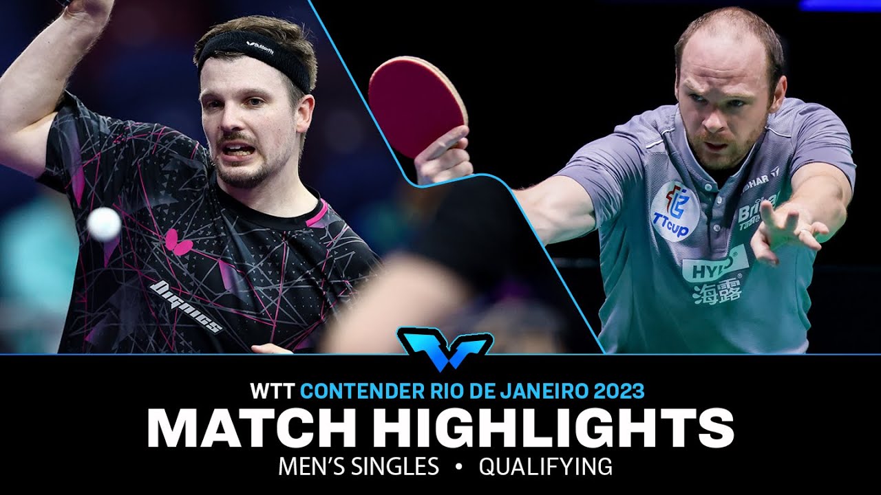 Ricardo Walther vs Paul Drinkhall | MS Qual | WTT Contender Rio de Janeiro 2023