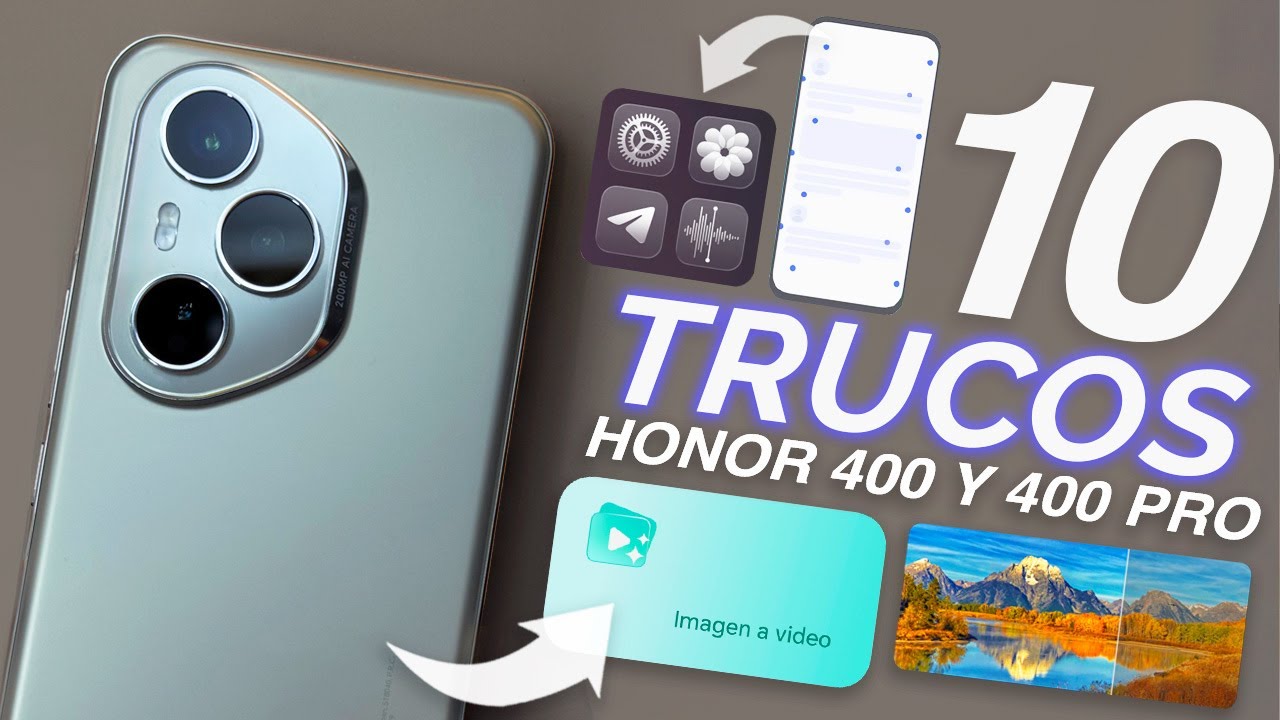 Top 10 Mejores Funciones y Trucos del Honor 400 y 400 Pro que NO Sabías (Pruébalos YA!)