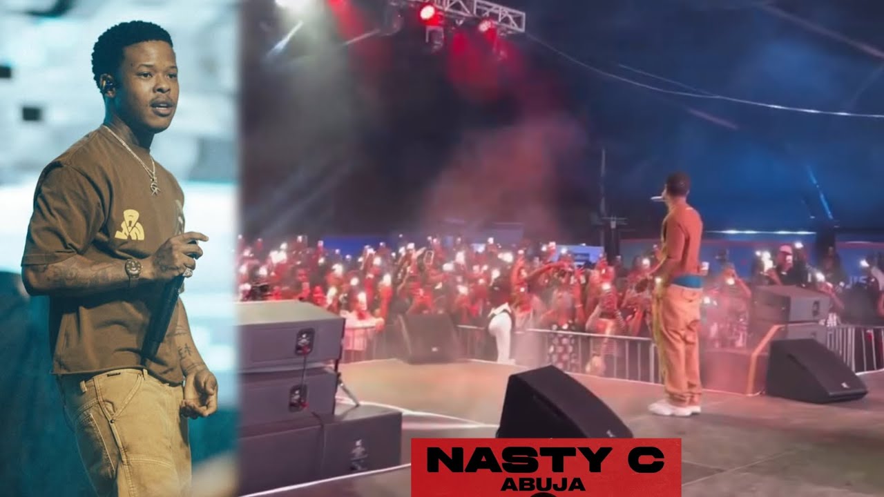 Полные выступления и лучшие моменты Nasty C Live в Сити-парке Абуджа | Тур Ivyson в Нигерии 2025 ...