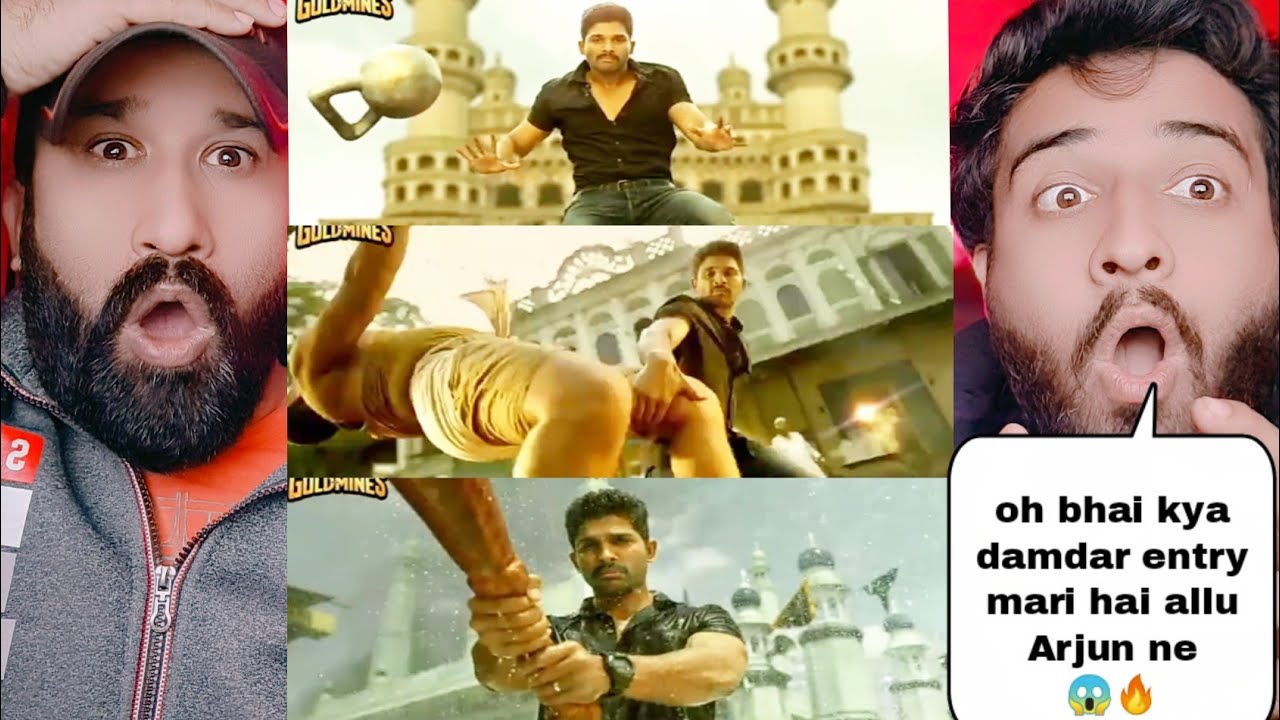 Sarrainodu Movie Part 1 Intro Scene | Allu Arjun Aggressive Fight Scene | Pakistani Reaction |