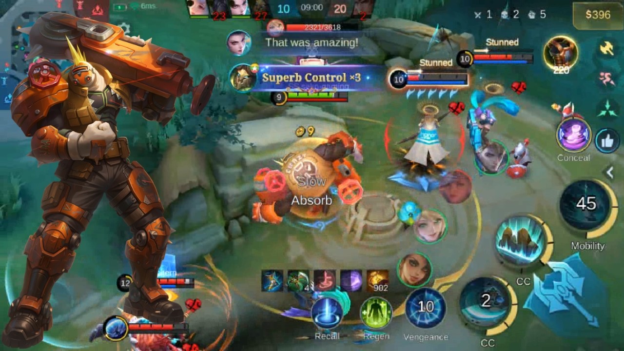 🧱 Grock MVP Roamer : Big Wall & Big Wood , Can't Stop Thirsting! | MLBB S38 Ranked Gameplay 5