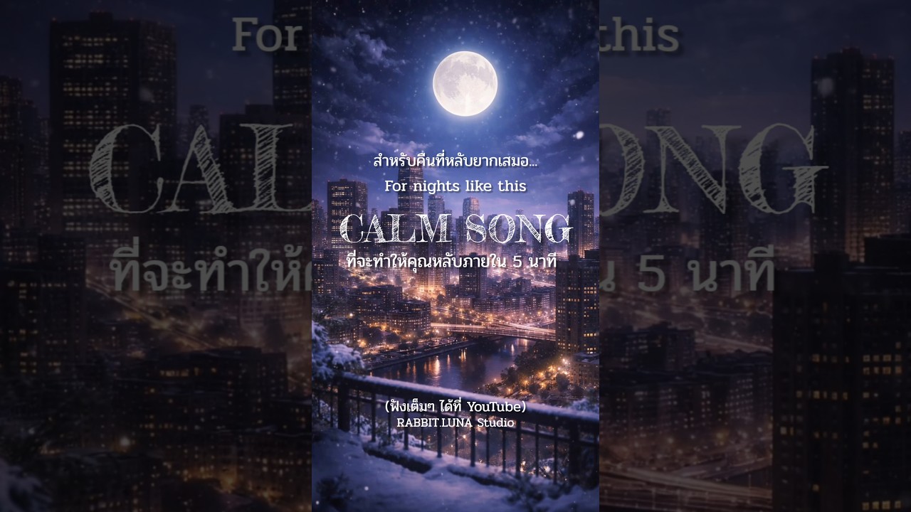 For Sleepless Nights 🌙 | Gentle Calm Music 