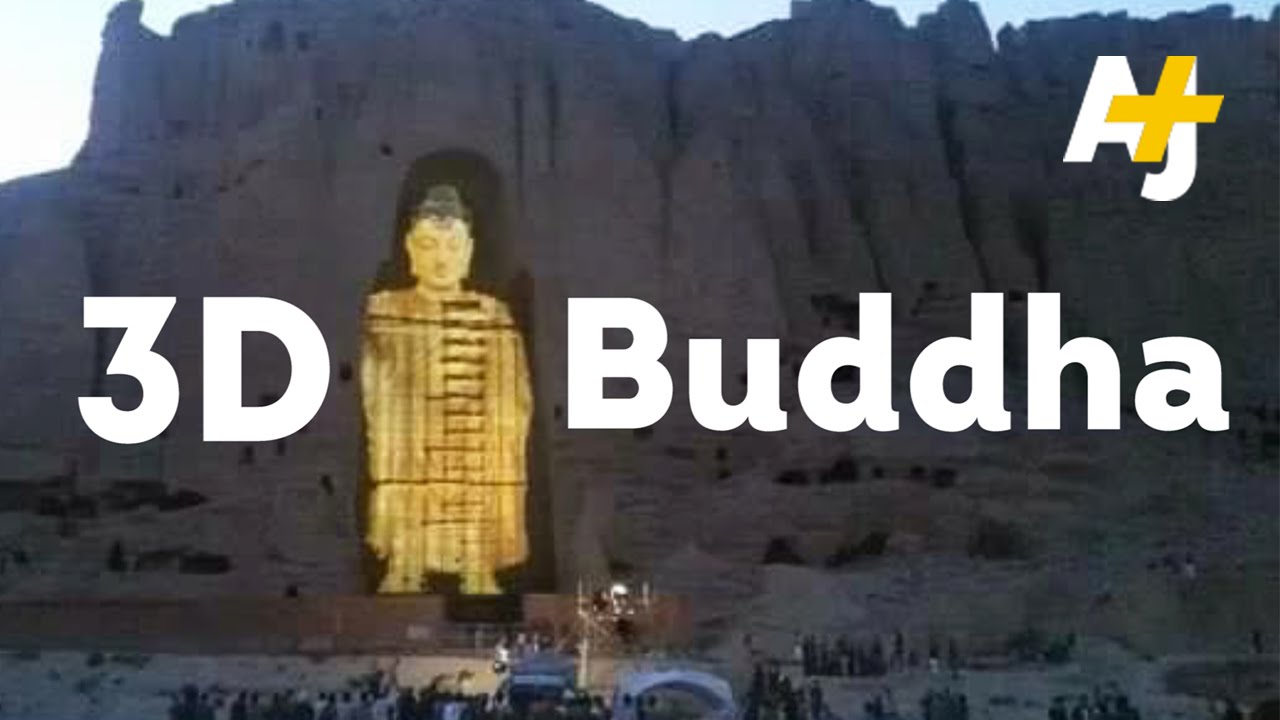 Destroyed Buddha Statues Rise Again...In 3D