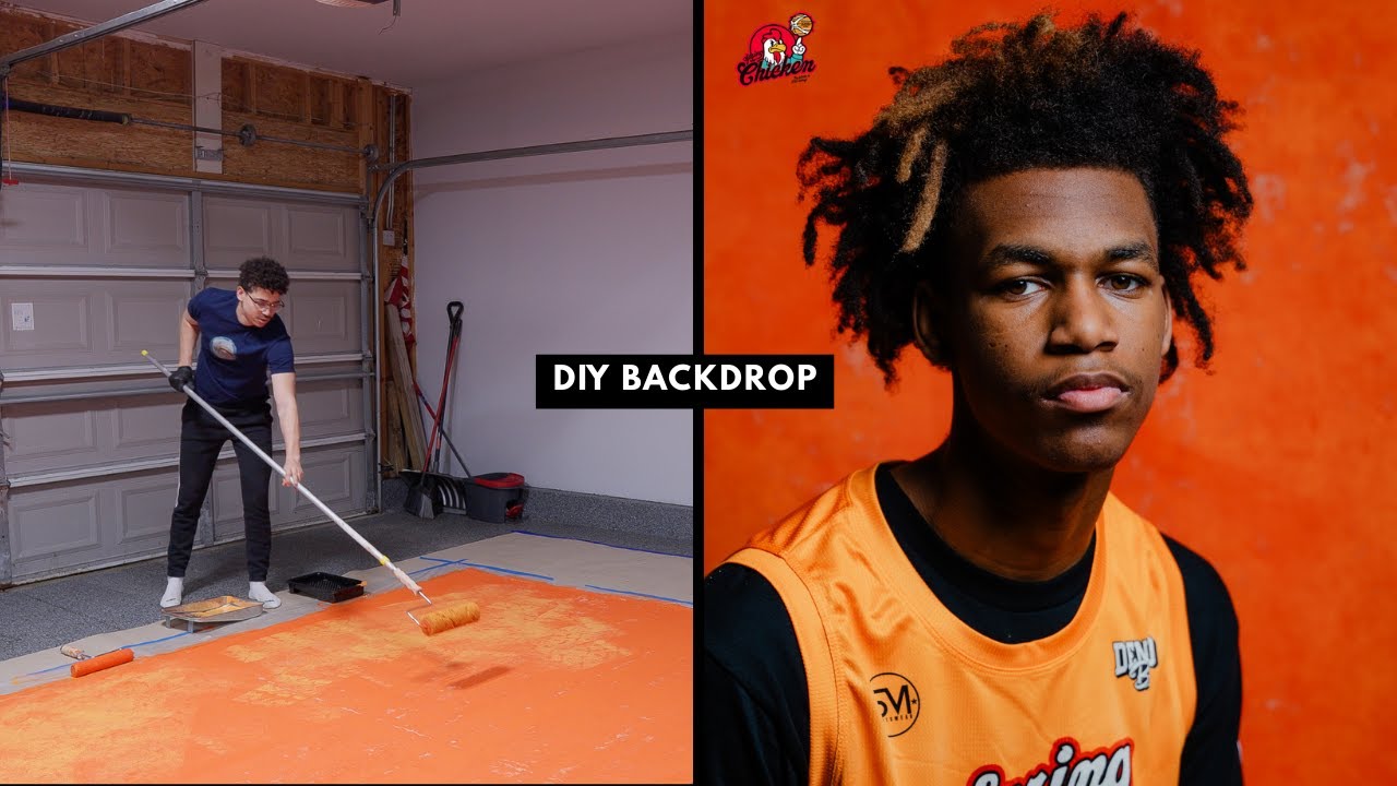 How I Painted My Own Photography Backdrop | Sony a6700