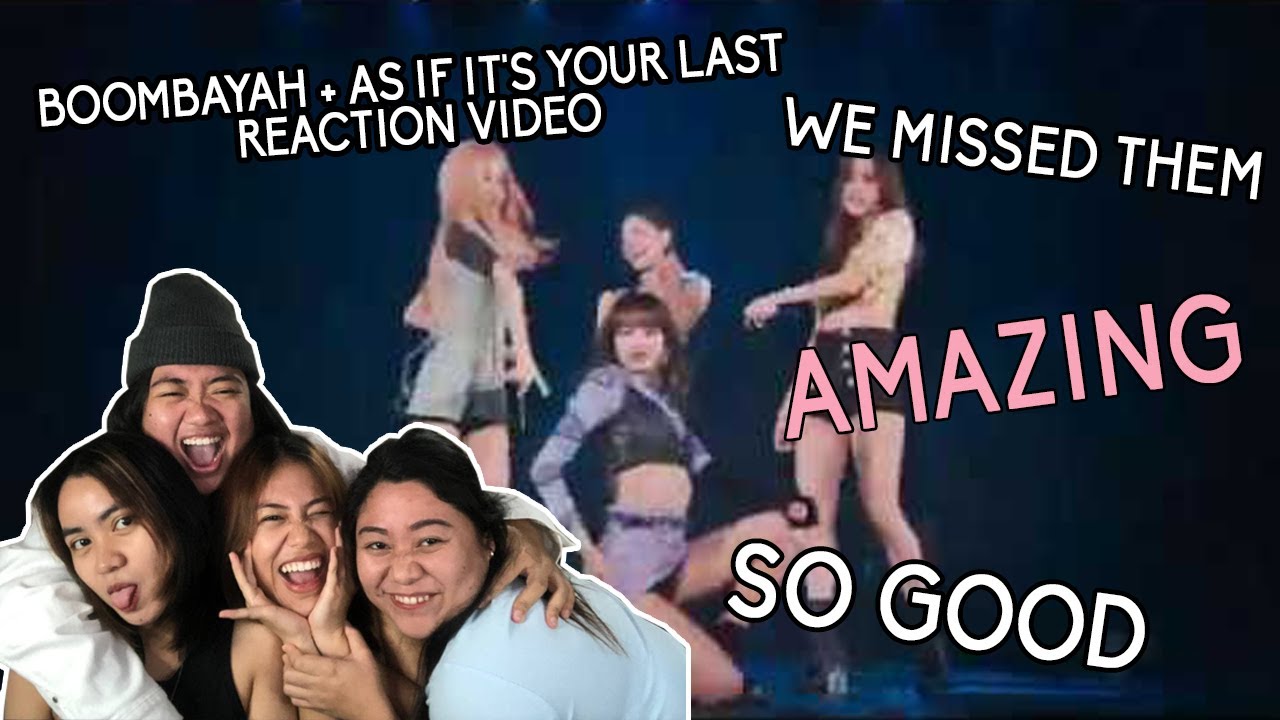Boombayah + As if it's your last Tokyo Dome Reaction Video | Pinkpunk TV