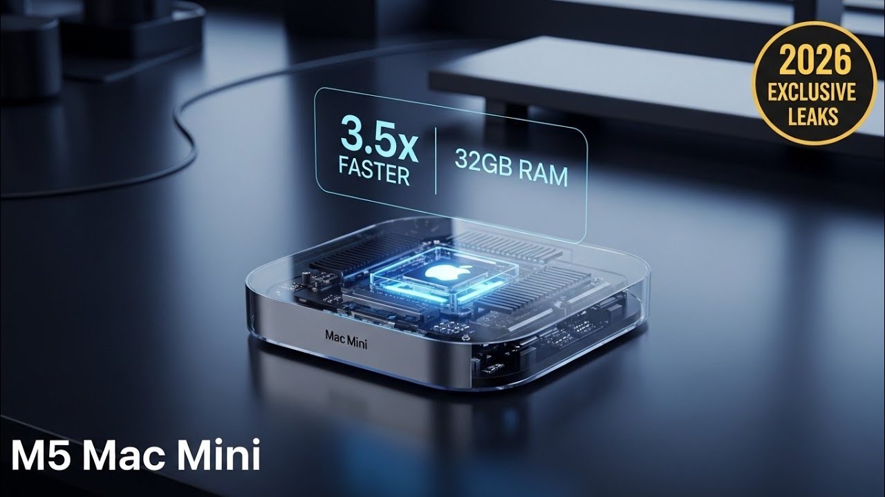 M5 Mac Mini: 3.5x Faster & 32GB RAM? (2026 Exclusive Leaks)
