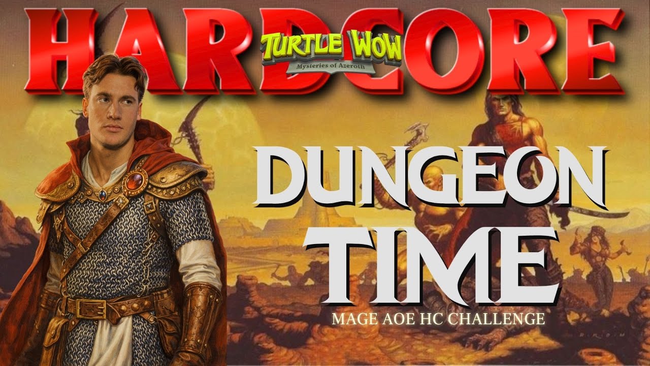 Dungeons TODAY!! Hardcore Mage AOE Challenge Pt.5 (Turtle WoW)