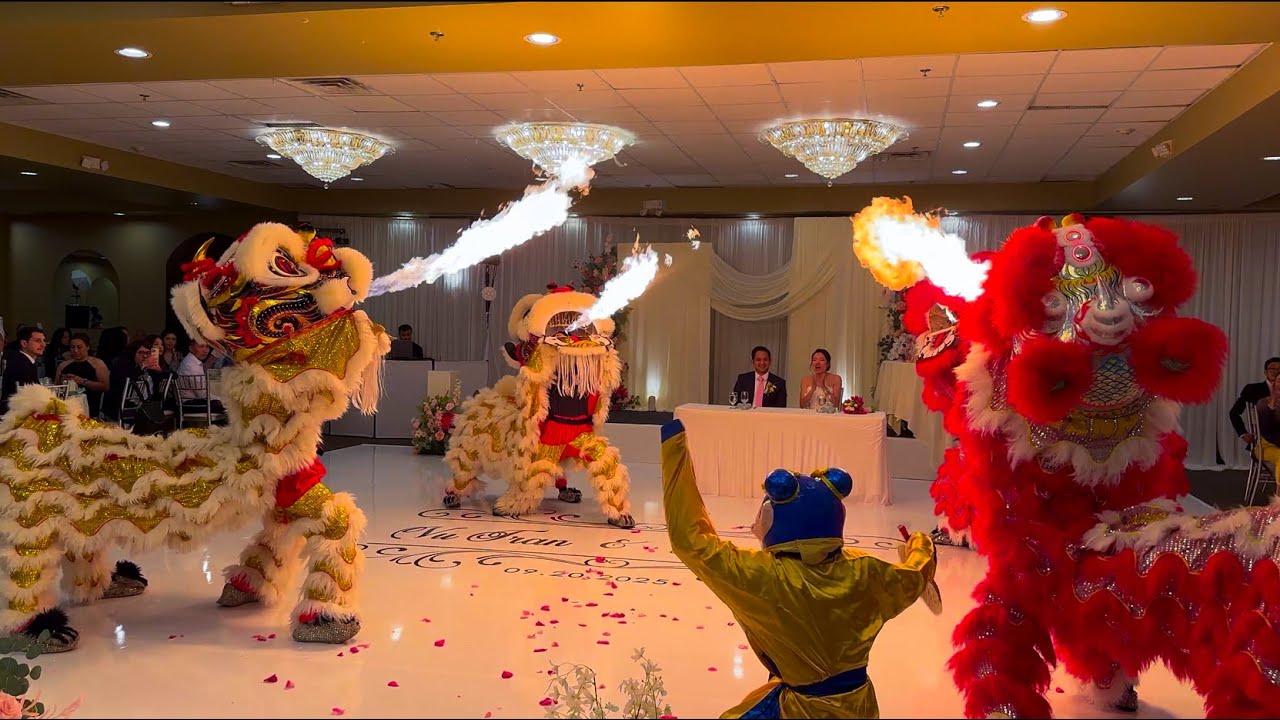Huyen Quang Lion Dance @ Vu & Lanh Wedding 2025