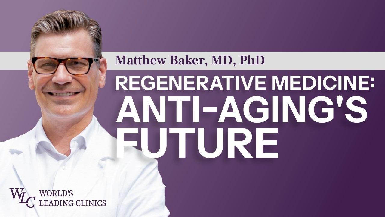 Why Regenerative Medicine Is the Future of Anti-Aging | Dr. Matthew Baker, MD, Ph.D.