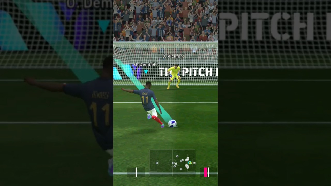best penalty kick   #efootball #fc24 #soccer #pes  #efreekick #Emobile #viral #futbol #pes2021