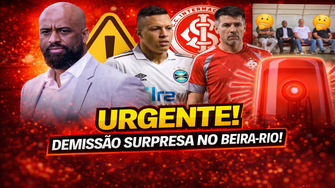 ⚠️ INTER TEM DEMISSÃO SURPRESA NA SEXTA-FEIRA! SAIBA O MOTIVO! PRESENÇA IMPORTANTE MARCA TREINO!