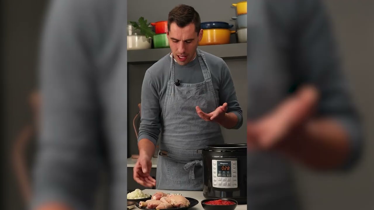 Hisense Recipes - Pressure Cook Chicken Tagine